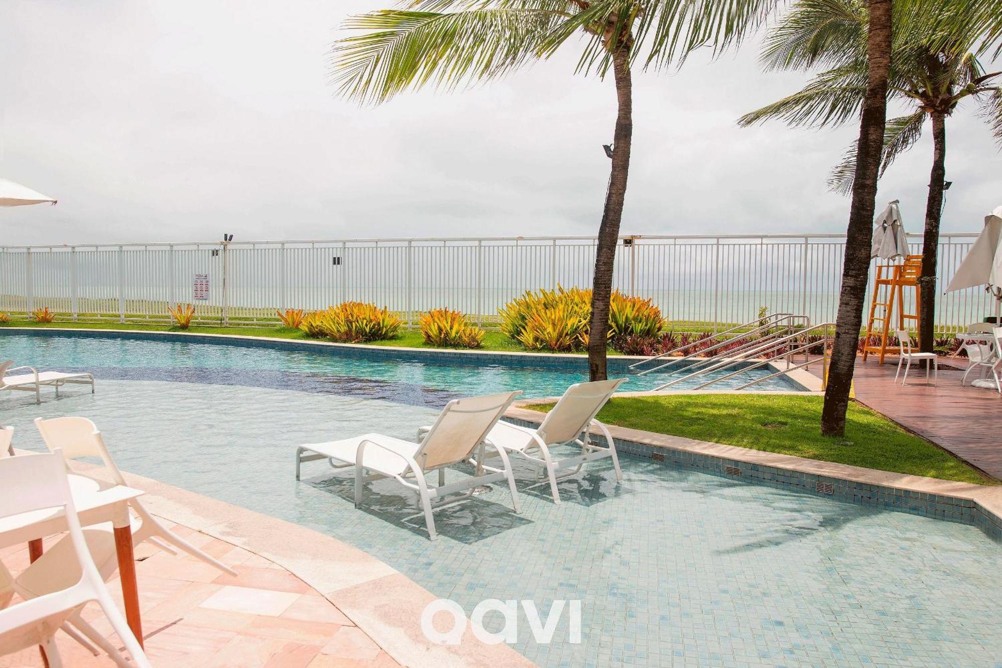 Qavi - Flat Resort Beira Mar Cotovelo #Inmare322 Parnamirim Zewnętrze zdjęcie