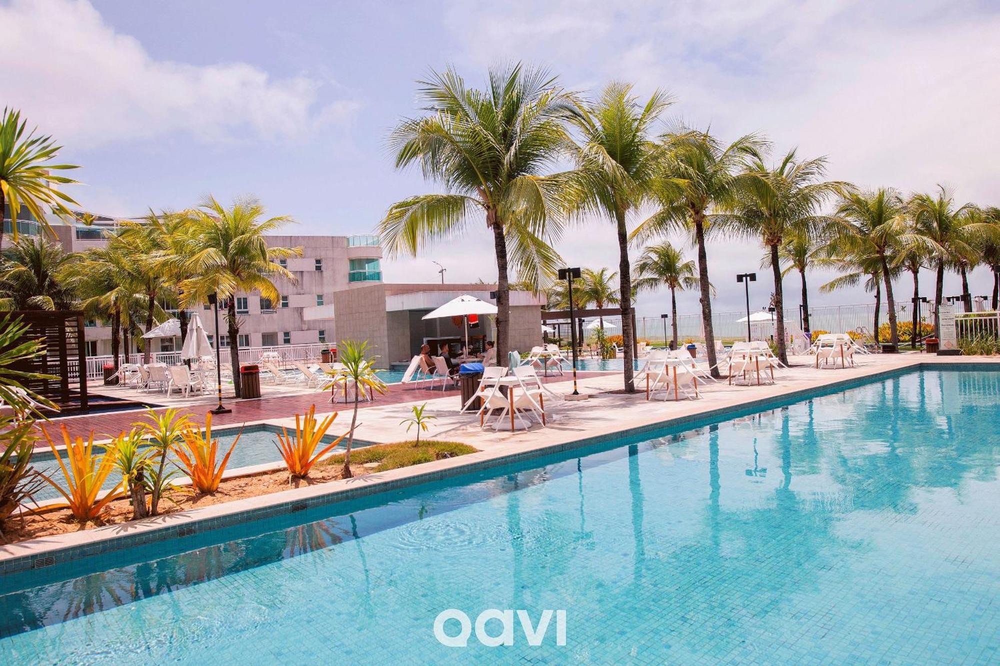 Qavi - Flat Resort Beira Mar Cotovelo #Inmare322 Parnamirim Zewnętrze zdjęcie